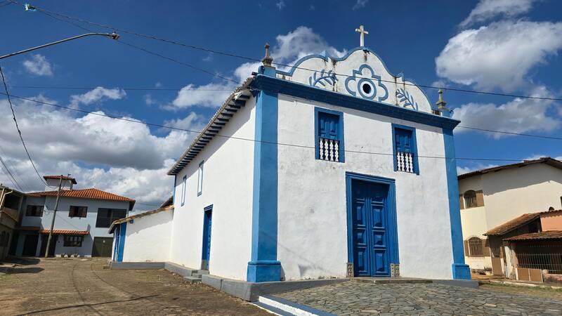 Fachada da Igreja do Rosário, Congonhas (MG)