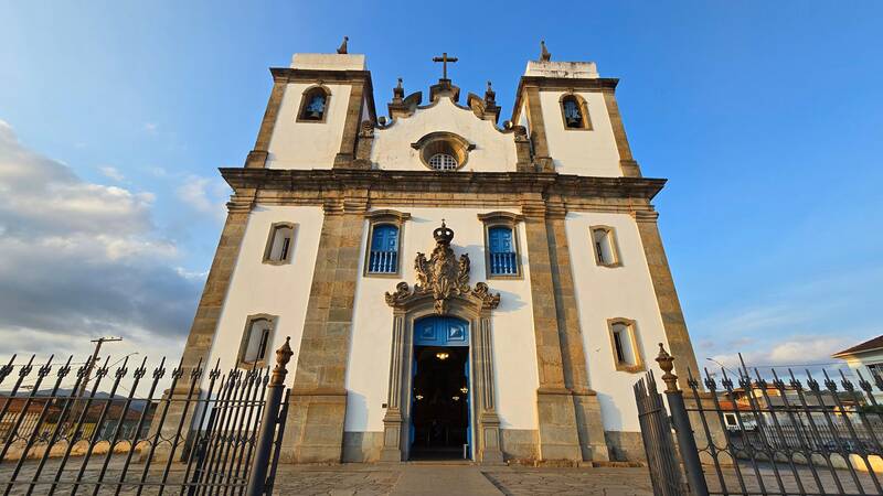Fachada da Igreja Nossa Senhora da Conceição, Congonhas (MG)
