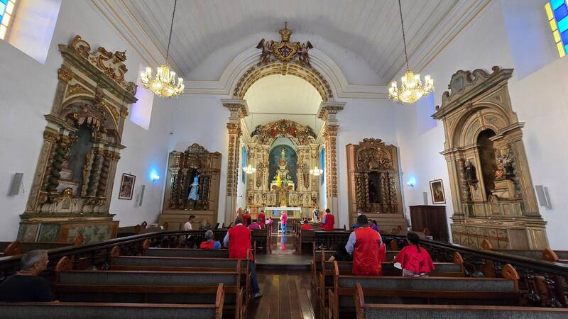 Interior da Igreja Nossa Senhora Conceição, Congonhas (MG)