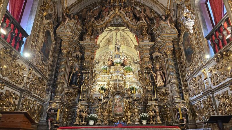 Interior da Basílica Nossa Senhora do Pilar, Ouro Preto (MG)