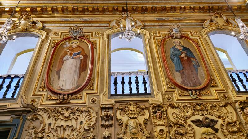 Interior e Pinturas: Igreja Nossa Senhora da Conceição, Ouro Preto (MG)