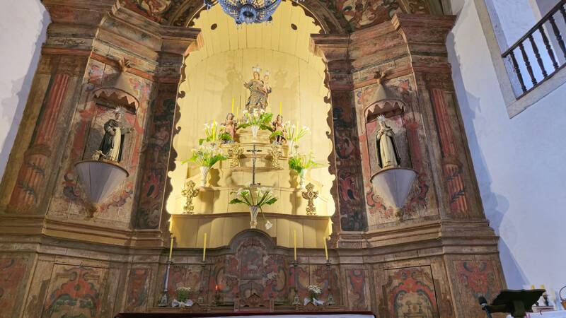 Altares e Interior: Igreja Nossa Senhora do Rosário, Ouro Preto (MG)