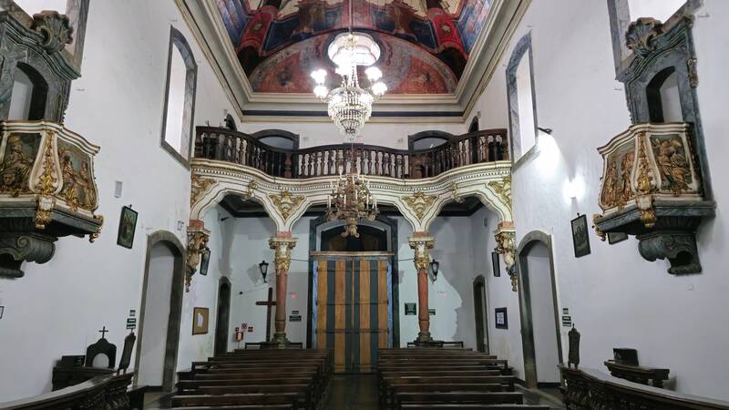 Altares e Interior: Igreja Nossa Senhora do Carmo