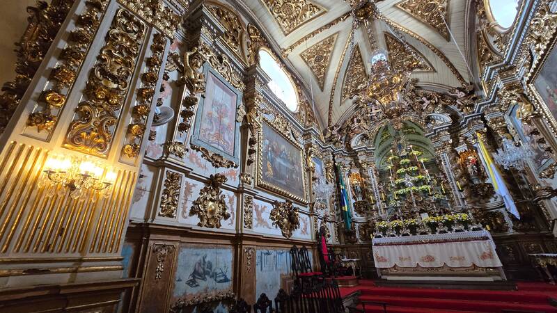 Interior da Basílica Nossa Senhora do Pilar, São João del-Rei (MG)