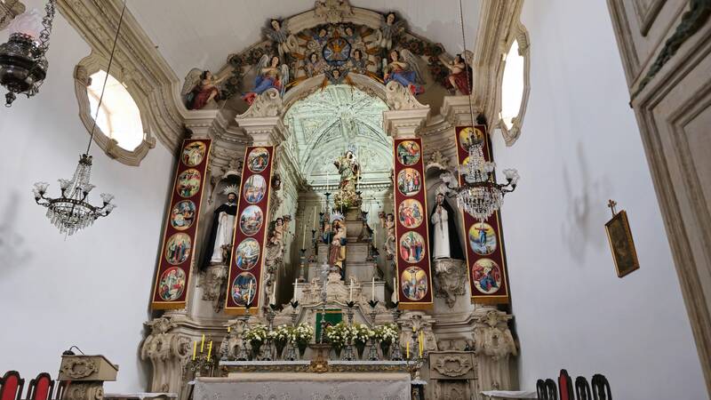 Altares e Interior da Igreja Nossa Senhora do Rosário, São João del-Rei (MG)