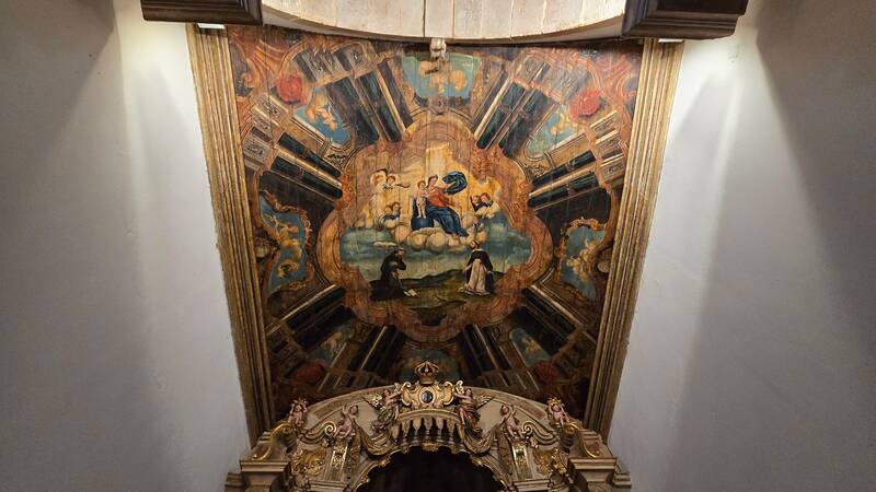 Interior da Igreja Nossa Senhora do Rosário dos Pretos