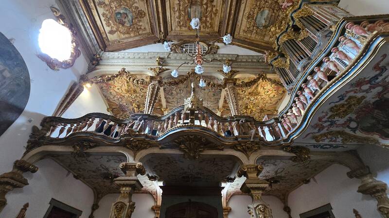 Interior da Matriz de Santo Antônio, Tiradentes (MG)